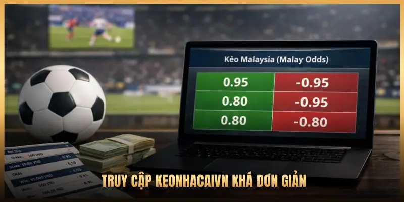 TRUY CẬP KEONHACAIVN KHÁ ĐƠN GIẢN